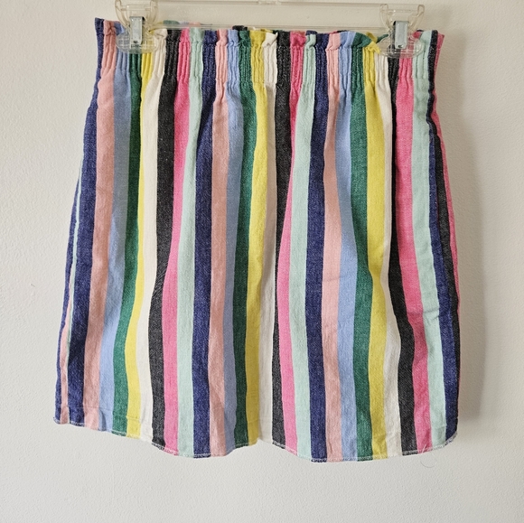 J. Crew rainbow striped skirt - Picture 1 of 6